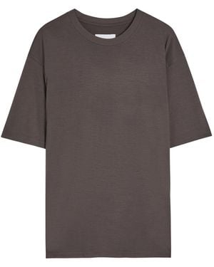 Ssstein Oversized Wool T-Shirt - Grey