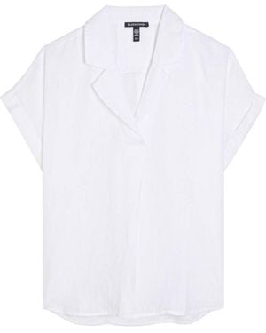 Eileen Fisher Linen Shirt - White