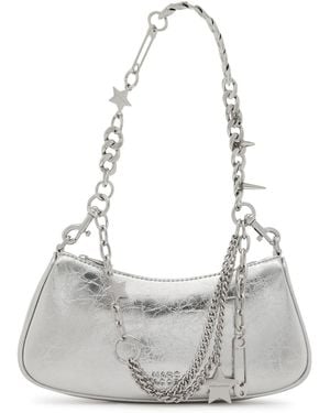 Marc Jacobs The Shoulder Metallic Leather Shoulder Bag