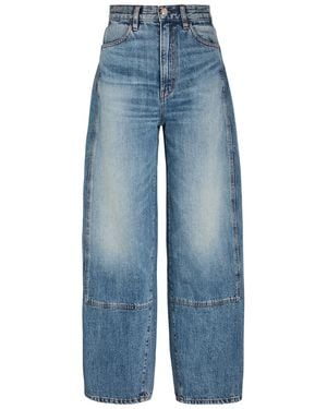 RÙADH The Rhone Wide-Leg Jeans - Blue