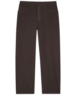 Labo.art Straight-Leg Cotton Pants - Gray