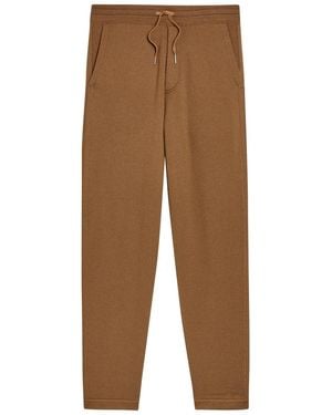 Tom Ford Tapered Cashmere And Wool-Blend Joggers - Brown
