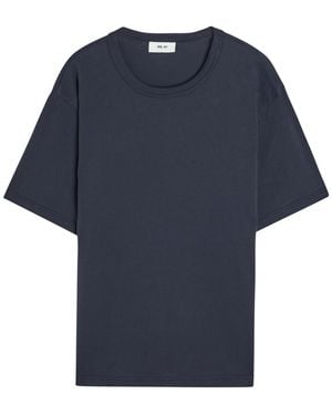 NN07 Jett Printed Cotton T-Shirt - Blue