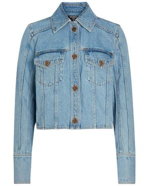 Balmain Denim Jackets - Blue