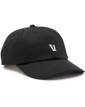 Vuori Dad Logo-Embroidered Cotton Cap - Black