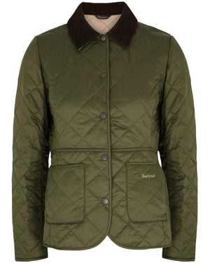 Barbour Deveron Quilted Shell Jacket - Green