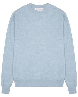 Extreme Cashmere N°233 Class Cashmere-Blend Jumper - Blue