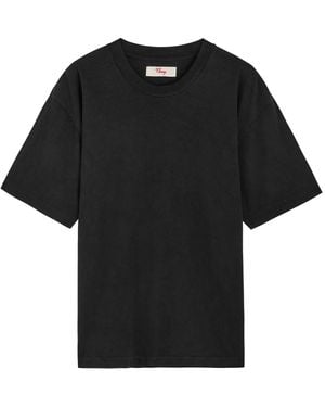 CHERRY LA Cherry Motors Classic Printed Cotton T-Shirt - Black