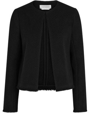 Gabriela Hearst Normand Wool And Cahsmere-Blend Jacket - Black