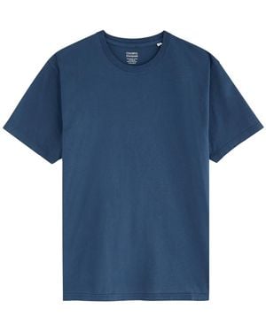 COLORFUL STANDARD Cotton T-Shirt - Blue