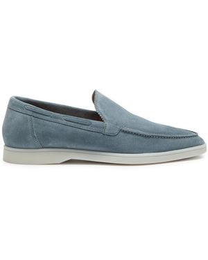 Aurélien Yacht Suede Loafers - Blue