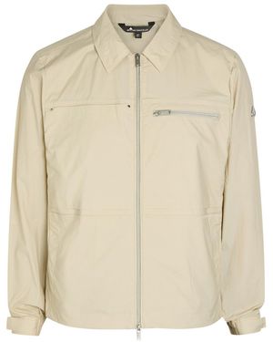 Moose Knuckles Topflight Shell Overshirt - Natural