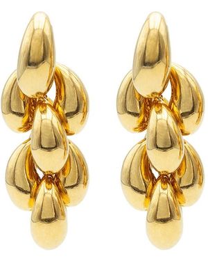 Hugo Kreit Pistil Chain Earrings - Metallic