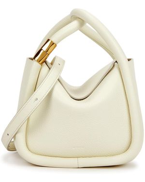 Boyy Wonton 20 Leather Top Handle Bag - White