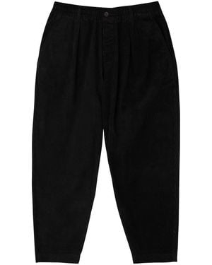 Universal Works Tapered Corduroy Trousers - Black