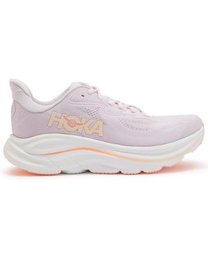 Hoka One One Clifton 10 Mesh-Knit Trainers - Purple