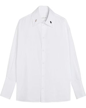 ARMARIUM Malik Cotton-Poplin Shirt - White
