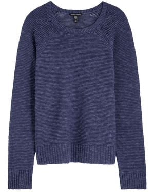 Eileen Fisher Open-Knit Jumper - Blue