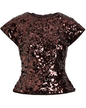 Ganni Blouses - Brown
