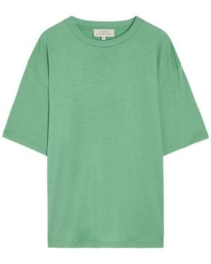 Studio Nicholson Wool-Jersey T-Shirt - Green