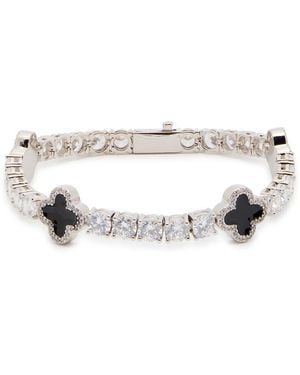CERNUCCI Motif Tennis Bracelet - White