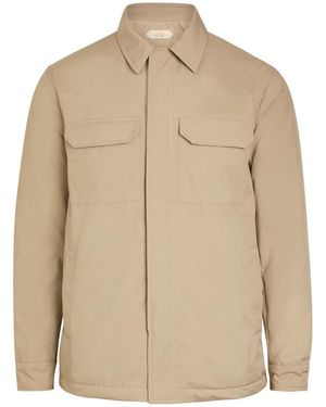 Aurélien Quilted Shell Jacket - Natural
