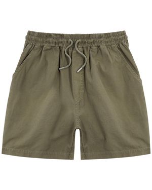 COLORFUL STANDARD Cotton Shorts - Green