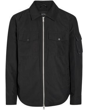 Moose Knuckles Charlesbourg Shell Overshirt - Black