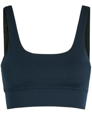 Varley Freesoft Cori Stretch-Jersey Bra Top - Blue