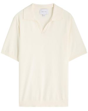 Raith Priva Cotton Polo Shirt - White