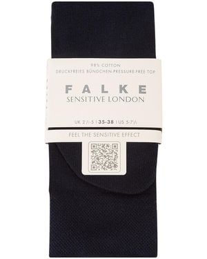 FALKE Sensitive London Stretch Cotton Socks - Black