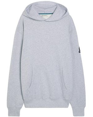 Sandbanks Logo-Appliquéd Hooded Cotton Sweatshirt - Grey