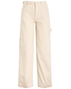 Damson Madder Drew Straight-Leg Cargo Jeans - Natural