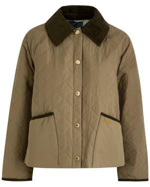 Barbour Anise Quilted Shell Jacket - Green