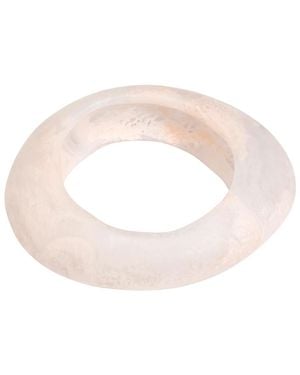 Dinosaur Designs Medium Rock Bangle - Pink
