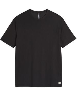 Vuori Strato Tech Stretch-Jersey T-Shirt - Black