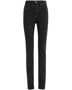 Saint Laurent 90S Slim-Leg Jeans - Black
