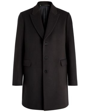 Paul Smith Wool And Cashmere Peacoat in Purple for Men Lyst