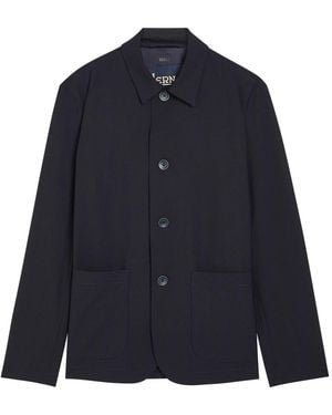 Herno Woven Jacket - Blue