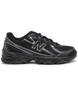 New Balance 740 Panelled Mesh Trainers - Black