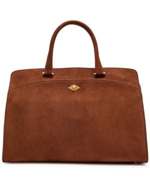 Metier Private Eye Nubuck Tote Bag - Brown