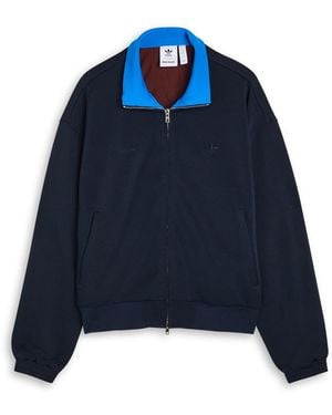 adidas X Wales Bonner Piqué Jersey Track Jacket - Blue