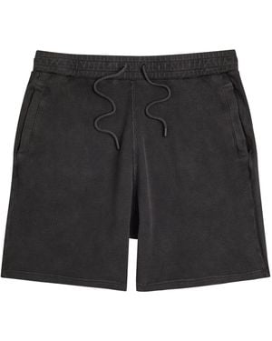 JW Anderson Garment Dye Waffle Shorts - Black
