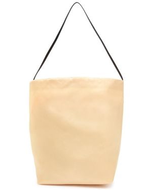 Valesque Bucket Satin Bucket Bag - White