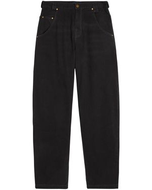 Willy Chavarria Bad Boy Straight-Leg Jeans - Black