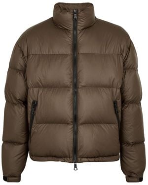 MKI Miyuki-Zoku Quilted Shell Jacket - Brown