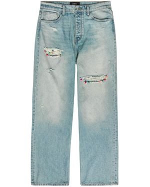 NAHMIAS Friendship Baggy Straight-Leg Jeans - Blue