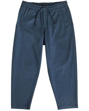 YMC Alva Skate Tapered Cotton Trousers - Blue