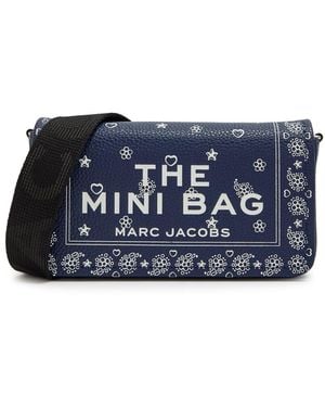 Marc Jacobs The Mini Bag Leather Cross-Body Bag - Blue