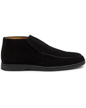 Aurélien City Suede Loafers - Black